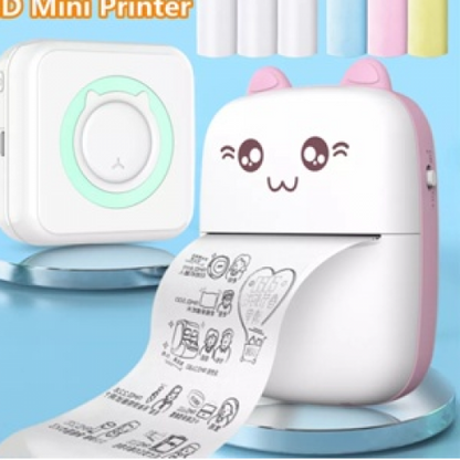 ✨MINI IMPRESORA PORTÁTIL ROSADA