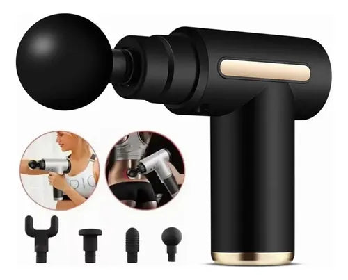 📌 Pistola Masajeadora de Percusión – Alivio Muscular Profesional 💪✨